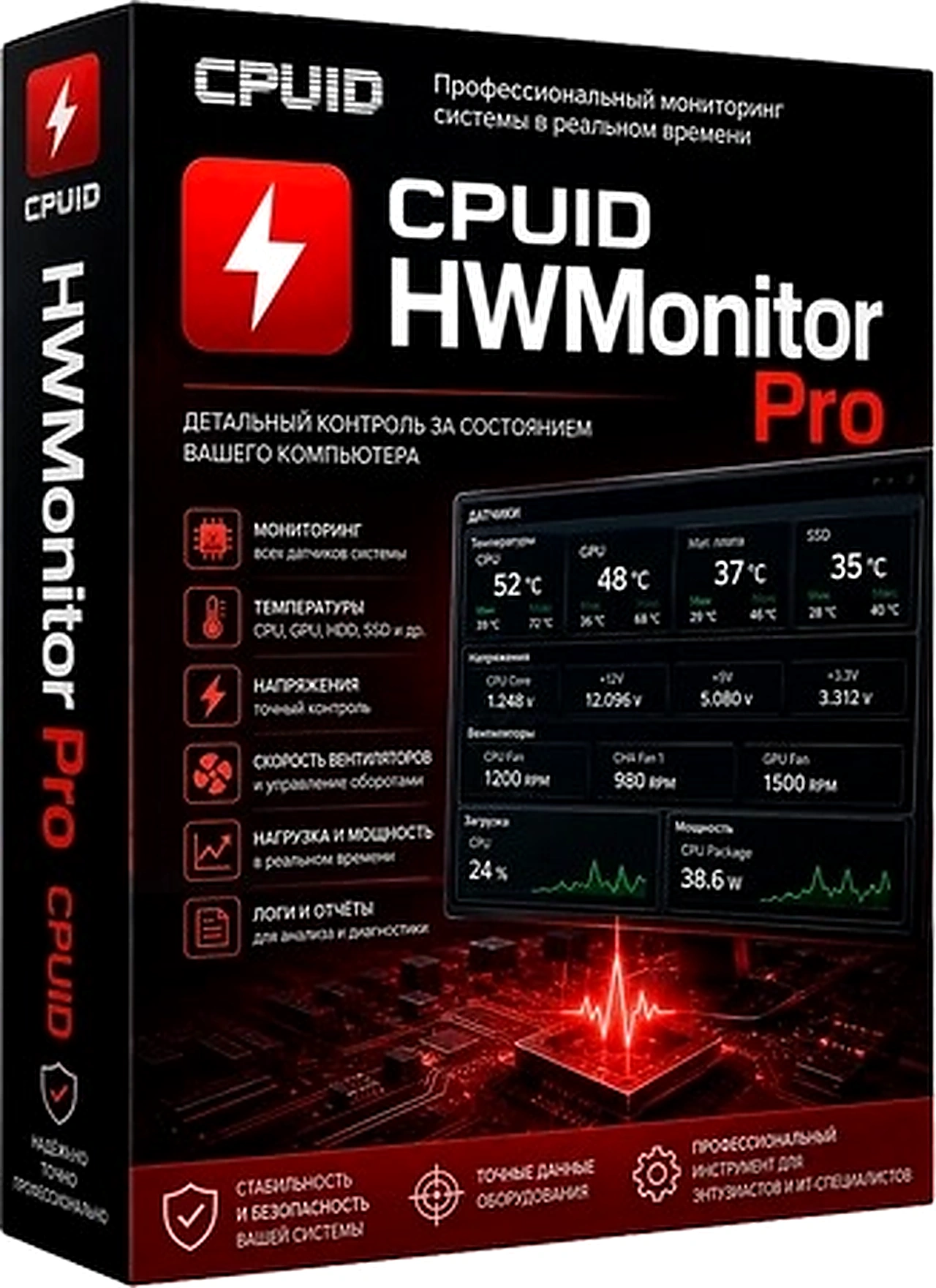 CPUID HWMonitor 1.66 + Portable