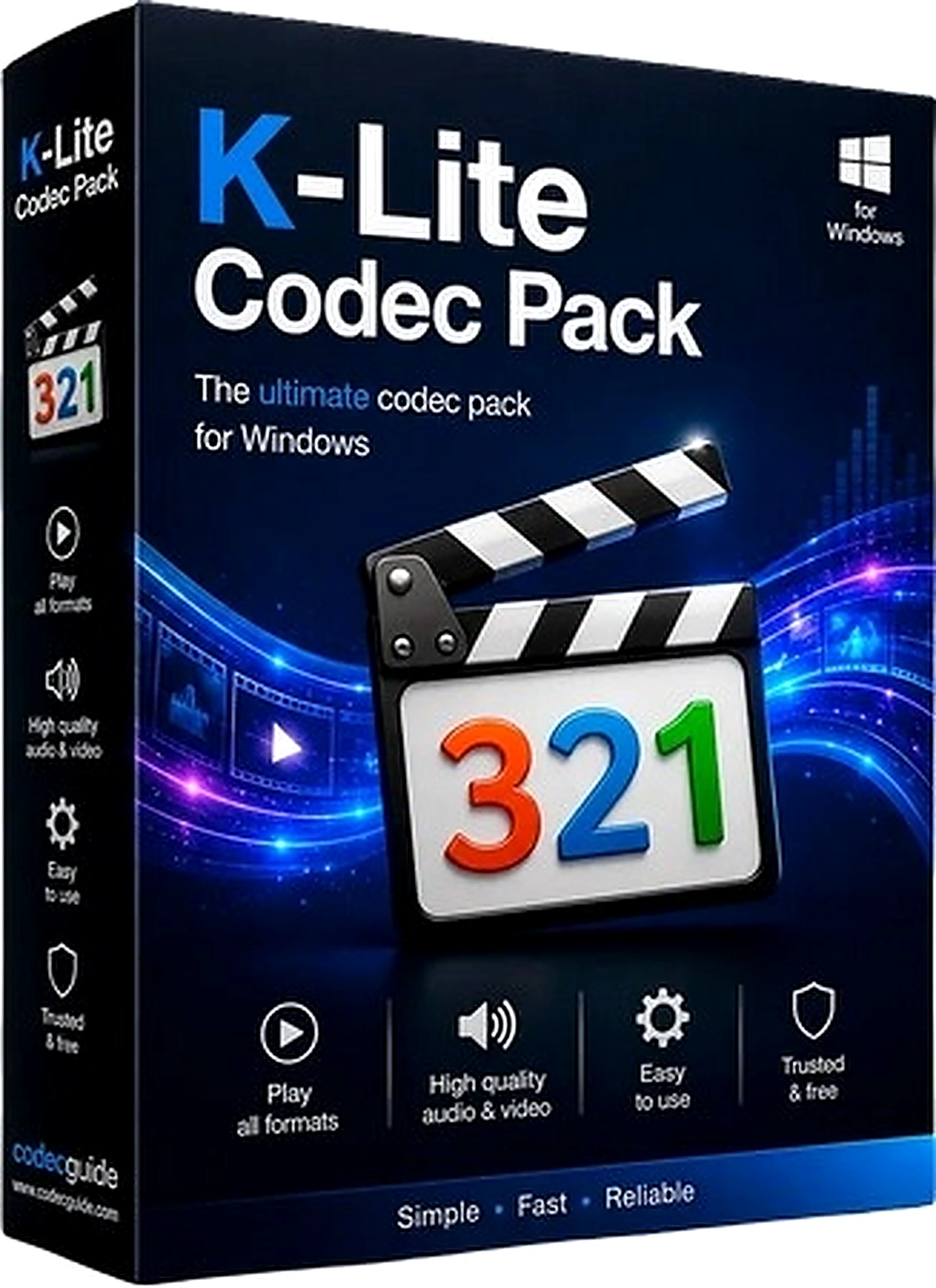 Медиакодеки K-Lite Codec Pack 19.8.5 Mega / Full / Standard / Basic
