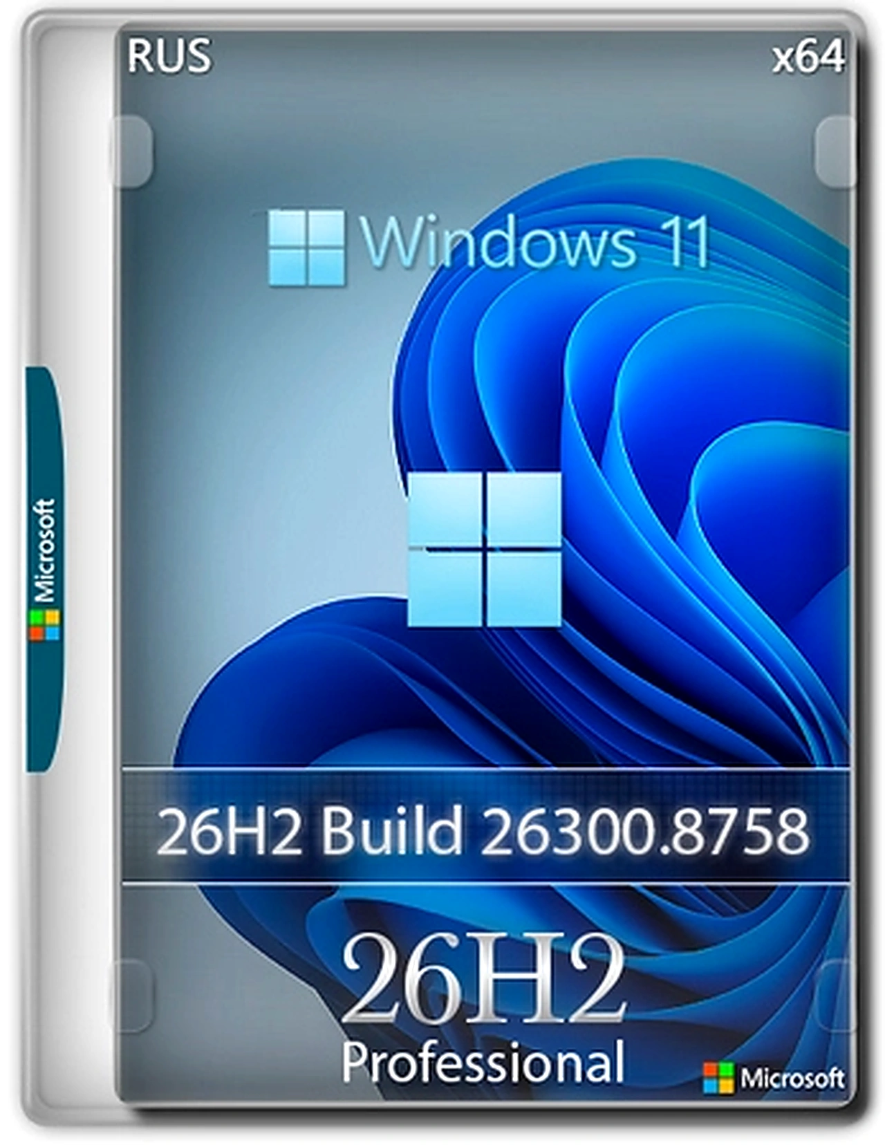 Windows 11 Pro 26H2 Build 26300.8758