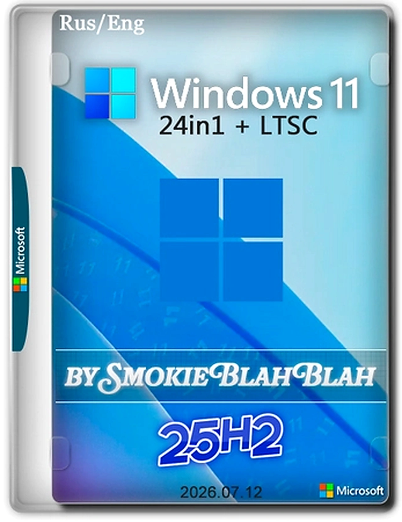 Windows 11 25H2 24in1 (вкл. LTSC 24H2) +/- Office 2024 by SmokieBlahBlah 2026.07.12