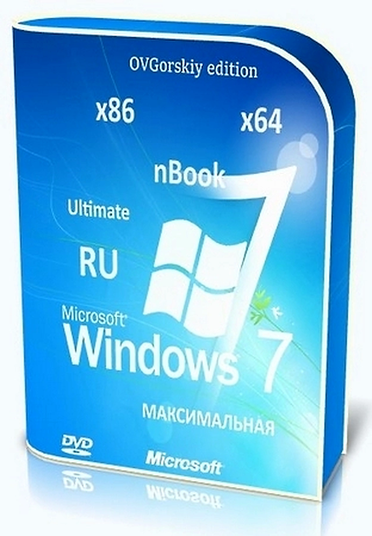 Windows 7 Ultimate 1DVD Ru x86/x64 nBook IE11 by OVGorskiy 06.2024